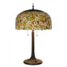 Barevná stolní lampa Tiffany Flower Garden - Ø 46*72cm