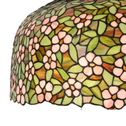Barevná stolní lampa Tiffany Flower Garden - Ø 46*72cm