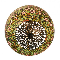 Barevná stolní lampa Tiffany Flower Garden - Ø 46*72cm
