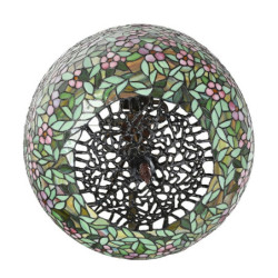 Barevná stolní lampa Tiffany Flower Garden - Ø 46*72cm