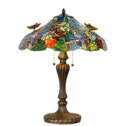 Stolní lampa Tiffany Butterfly - Ø 52*65 cm