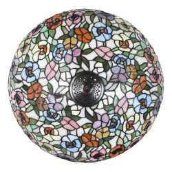 Barevná stolní lampa Tiffany Flower Color Garden - Ø 46*72cm