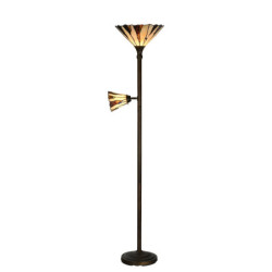 Stojací lampa Tiffany Doriane - Ø 38*178 cm