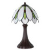 Stolní lampa Tiffany Gema - Ø 25x42 cm E14/max 1x40W