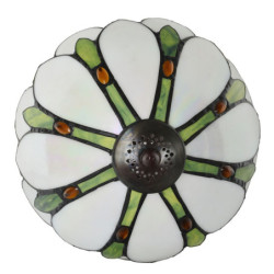 Stolní lampa Tiffany Gema - Ø 25x42 cm E14/max 1x40W