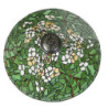 Závěsné zelené svítidlo Tiffany Tremblay - Ø 50x135 cm