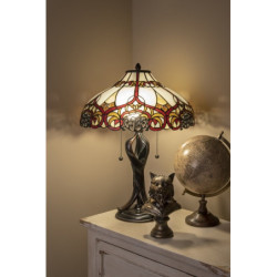 Stolní lampa Tiffany - Ø 41*56 cm