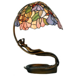 Stolní lampa Tiffany - 	Ø 26*37 cm