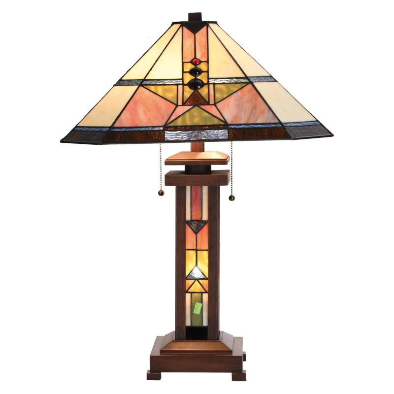 Stolní lampa Tiffany Egyptian - 	42*60 cm