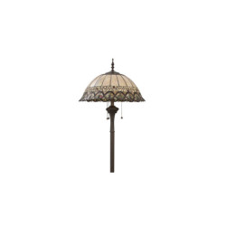 Stojací lampa Tiffany- Ø 50*165 cm 3x E27 / Max 60w