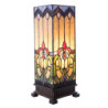 Stolní lampa Tiffany Bend - 17*17*44 cm