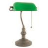 Zelená bankovní Tiffany lampa - Ø 27*40 cm E27 / Max 60W
