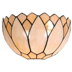 Nástěnná lampa Tiffany Pivoine - 30*15*20 cm 1x E14 / Max 40W