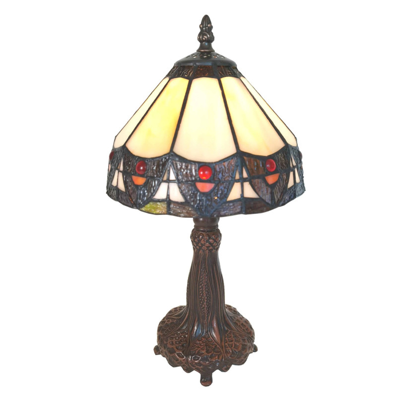 Stolní Tiffany lampa Cammi - Ø  20*34 cm