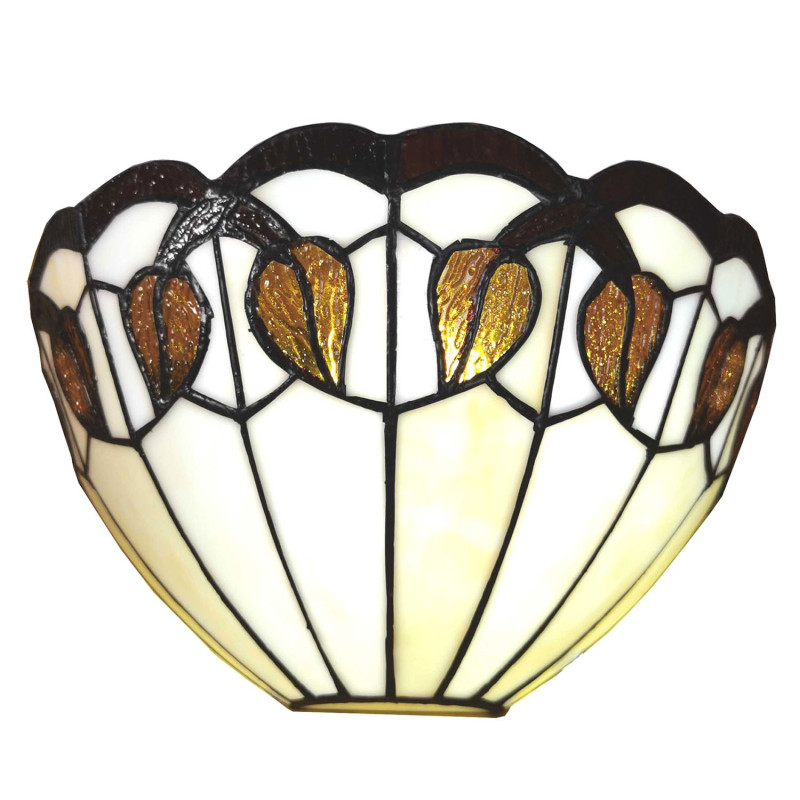 Nástěnná Tiffany lampa Helaine- 31*15*21 cm