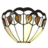 Nástěnná Tiffany lampa Helaine- 31*15*21 cm