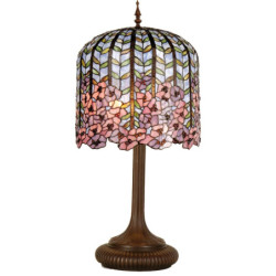 Stolní lampa Tiffany - 	Ø 40*84 cm 3x E27