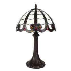 Stolní lampa Tiffany Maiya - 31*43 cm E27/max 1*60W