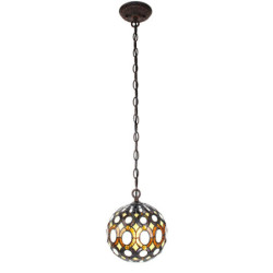 Závěsné svítidlo Tiffany Gulia - Ø 20*116 cm E14/max 1*25W