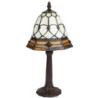 Stolní lampa Tiffany Juliana - Ø 21x39 cm E14/max 1x25W