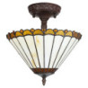 Stropní svítidlo lampa Tiffany Elegant - Ø 29*30 cm E14/max 2*25W