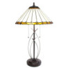 Stolní lampa Tiffany Elegant - 41*69 cm E27/max 2*60W