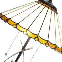 Stolní lampa Tiffany Elegant - 41*69 cm E27/max 2*60W
